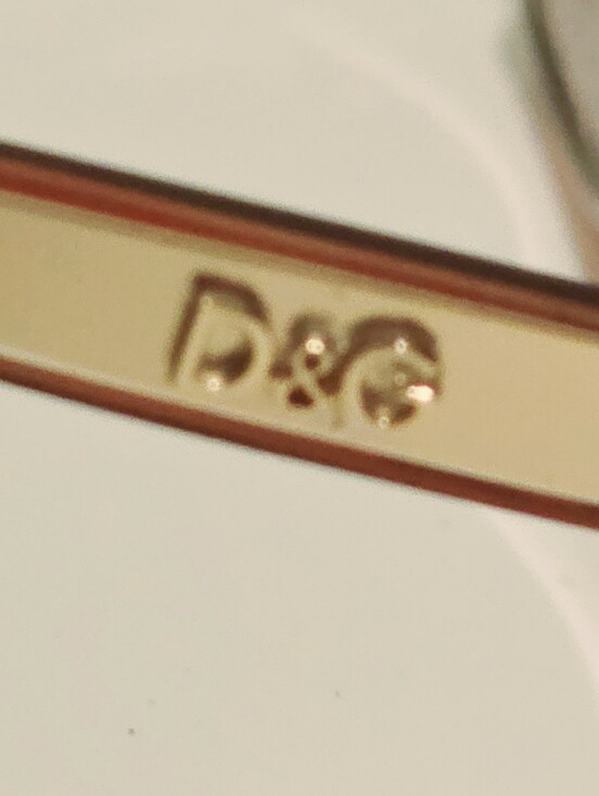 D&G Dolce & Gabbana 4160 Brown Rectangular Eyeglasses Frames 51-15-135 Italy main image 7